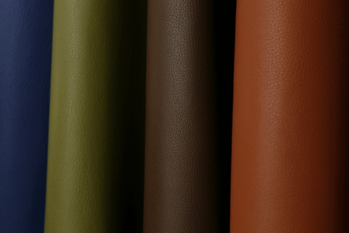 Aniline Hand Buffered Shoulders - Veg Tan Leather